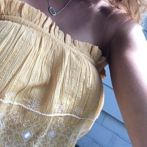 american eagle mirrored tube top